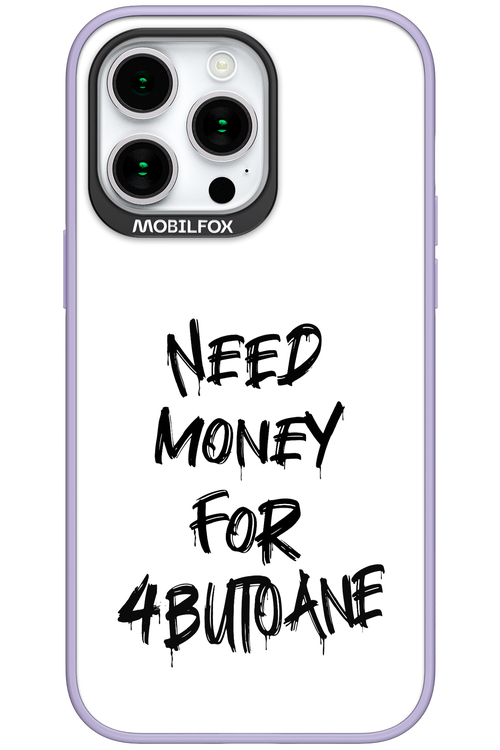 Need Money For Butoane Black - Apple iPhone 15 Pro Max