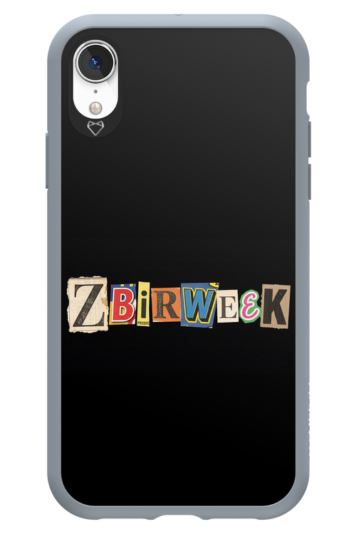 Zbirweek (black) 2.0 - Apple iPhone XR