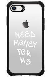 Need M3 Transparent White - Apple iPhone 7