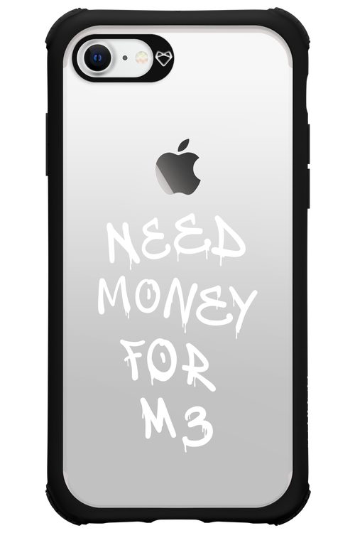 Need M3 Transparent White - Apple iPhone 7