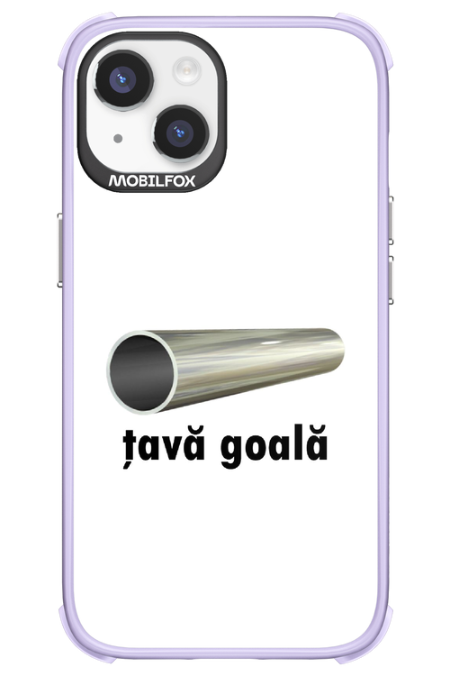 Țavă Goală White - Apple iPhone 14