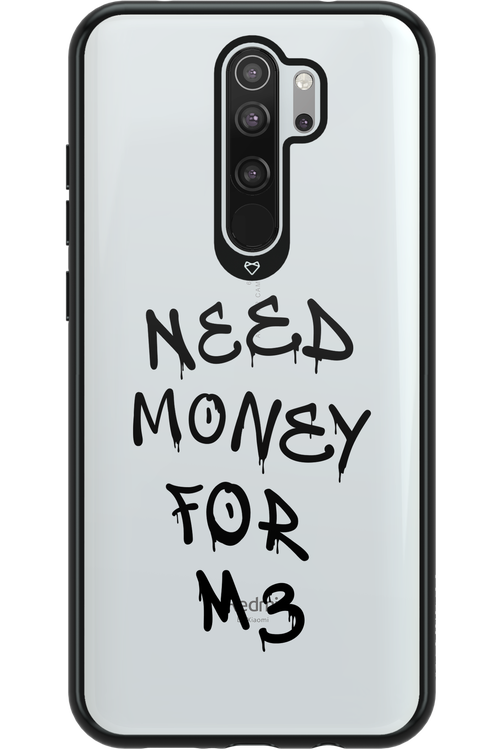 Need M3 Transparent Black - Xiaomi Redmi Note 8 Pro