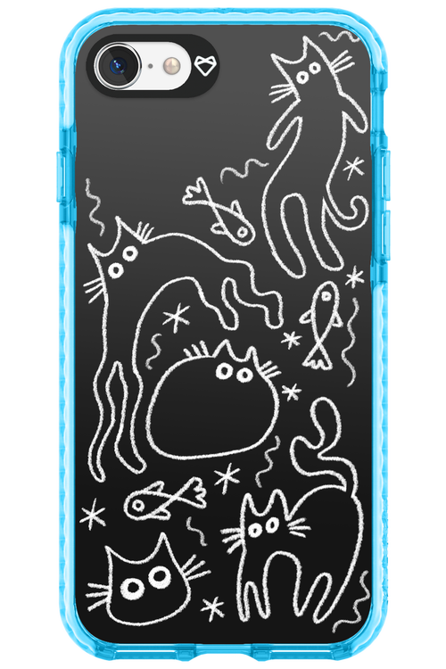CHALK_CATS 2.0 - Apple iPhone 7