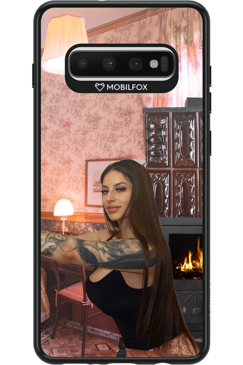 Tattooed Flame - Samsung Galaxy S10+