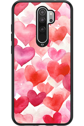 Water Painted Heart - Xiaomi Redmi Note 8 Pro