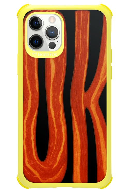 OK (Black-Red) - Apple iPhone 12 Pro