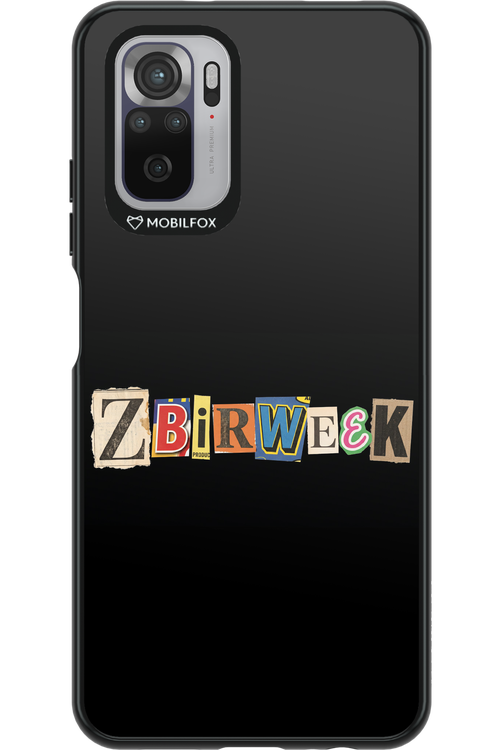 Zbirweek (black) 2.0 - Xiaomi Redmi Note 10
