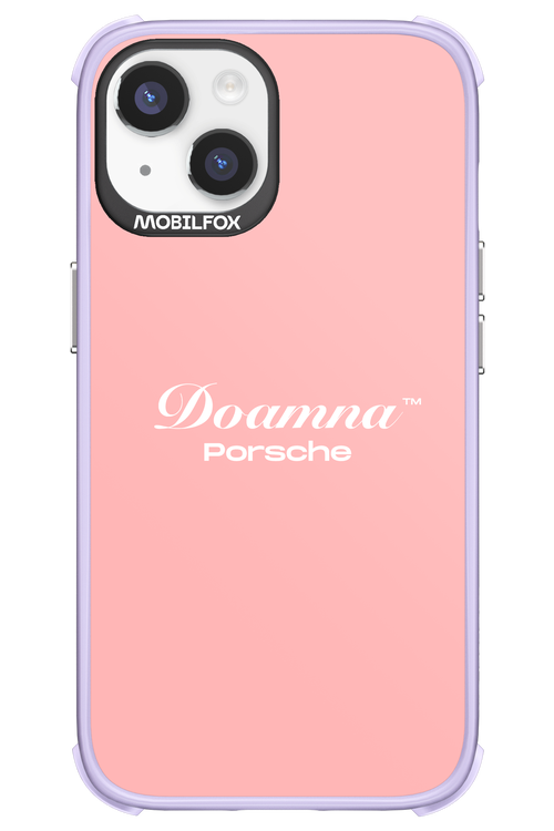 Doamna Porsche (pink) - Apple iPhone 14
