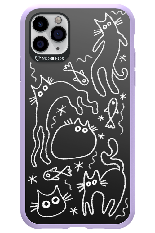 CHALK_CATS 2.0 - Apple iPhone 11 Pro Max