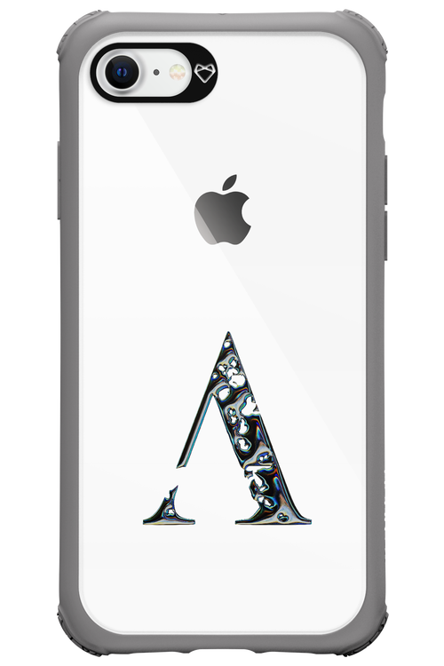 Azteca A Chrome Logo 2.0 - Apple iPhone 8