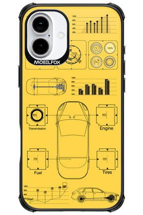 Grid Shift - Apple iPhone 16 Plus