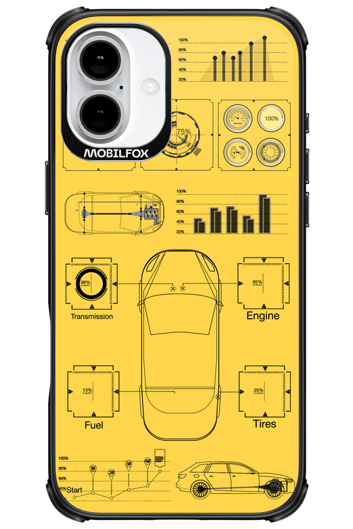 Grid Shift - Apple iPhone 16 Plus