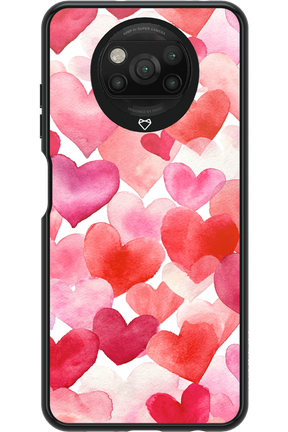 Water Painted Heart - Xiaomi Poco X3 NFC