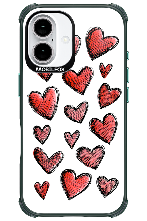 Red Love - Apple iPhone 16
