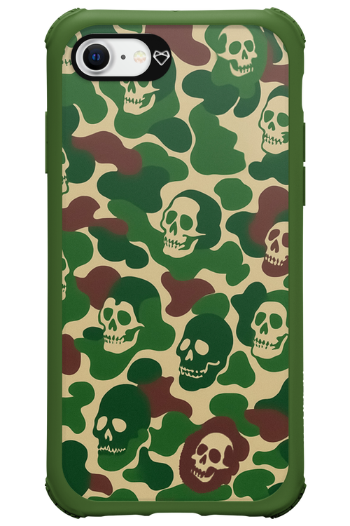 Camo Skull - Apple iPhone 8