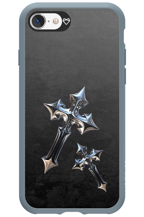 Chrome Crosses 2.0 - Apple iPhone SE 2020