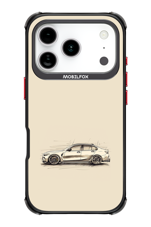 Sketch Car - Apple iPhone 17 Pro