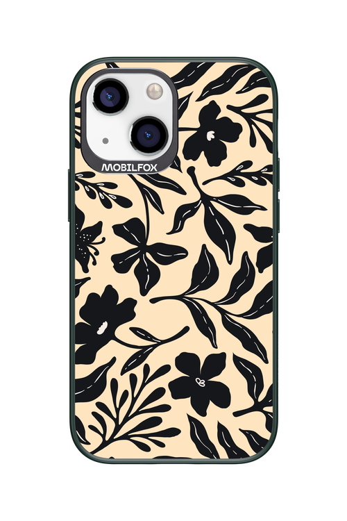 Black Flowers 2.0 - Apple iPhone 13 Mini