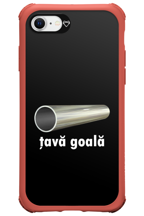 Țavă Goală Black - Apple iPhone 8