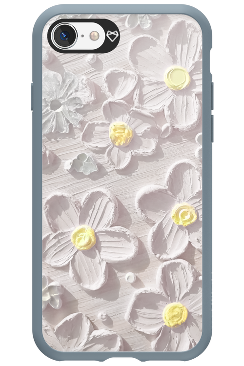 White Flowers 2.0 - Apple iPhone 8
