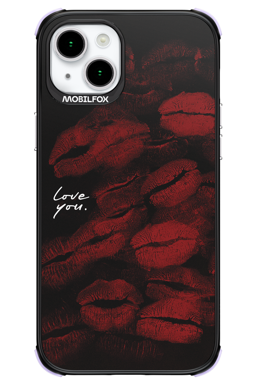 LOVE U BLACK 2.0 - Apple iPhone 15 Plus