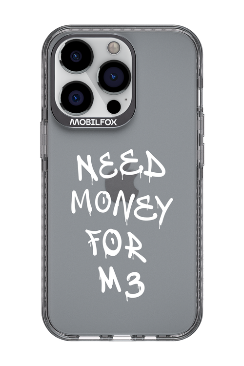 Need M3 Transparent White - Apple iPhone 13 Pro