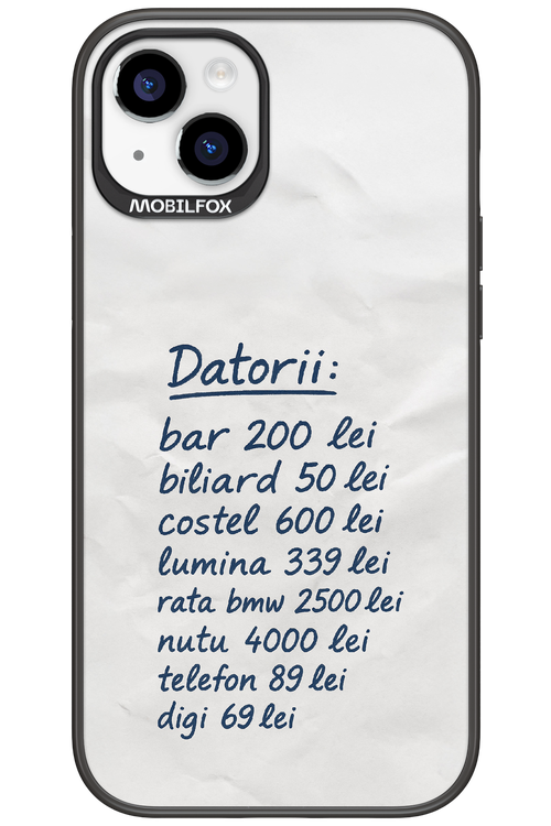 The List 2.0 - Apple iPhone 15 Plus