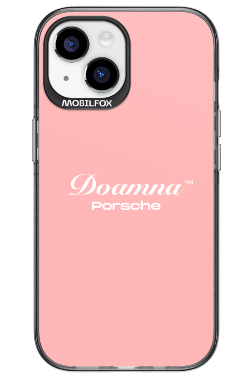 Doamna Porsche (pink) - Apple iPhone 15