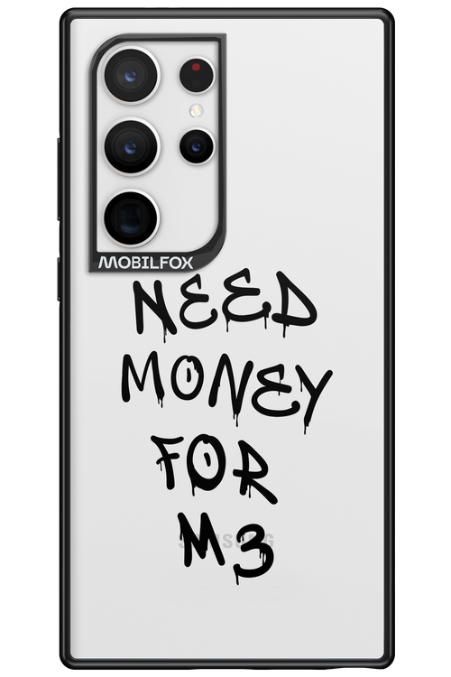 Need M3 Transparent Black - Samsung Galaxy S24 Ultra