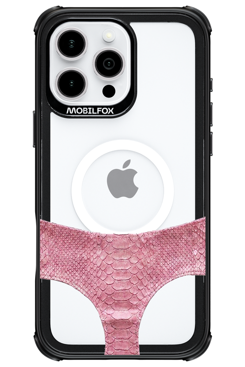 Snake Leather Panties Transparent 2.0 - Apple iPhone 16 Pro Max