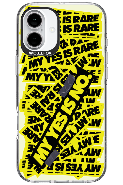 My yes is no 2.0 - Apple iPhone 16 Plus