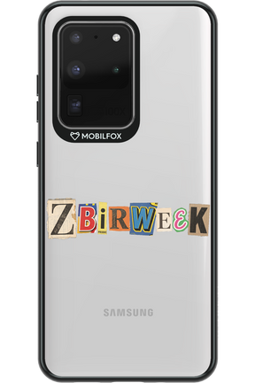 Zbirweek (transparent) 2.0 - Samsung Galaxy S20 Ultra 5G
