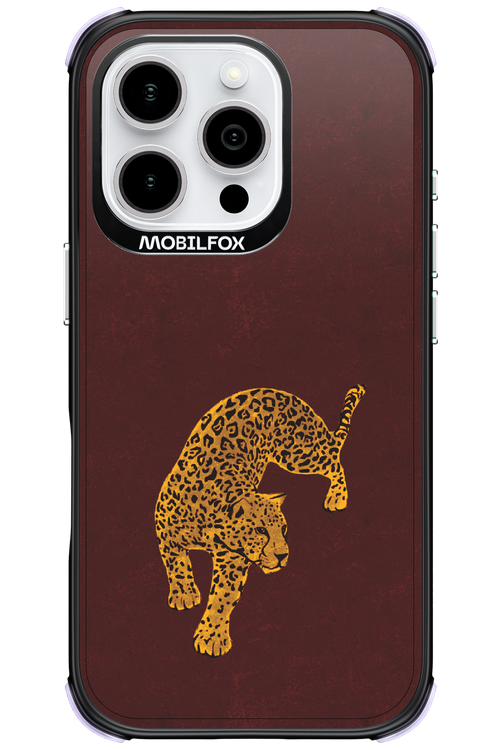 Burgundy Leopard - Apple iPhone 16 Pro