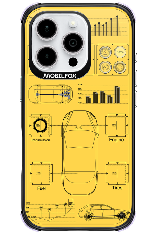 Grid Shift - Apple iPhone 16 Pro