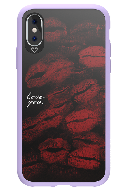 LOVE U BLACK 2.0 - Apple iPhone XS