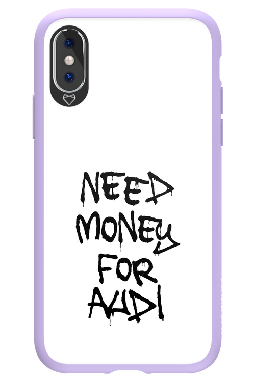 Need Money For Audi Black - Apple iPhone X