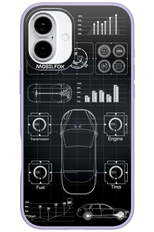 Cyber Grid 2.0 - Apple iPhone 16 Plus