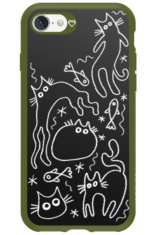 CHALK_CATS 2.0 - Apple iPhone SE 2022