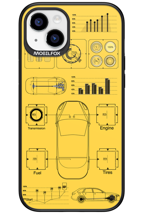 Grid Shift - Apple iPhone 15 Plus