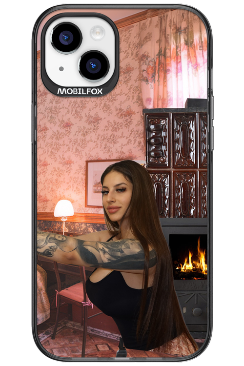 Tattooed Flame - Apple iPhone 15 Plus