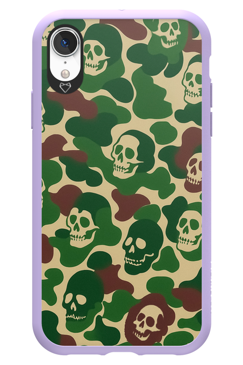 Camo Skull - Apple iPhone XR