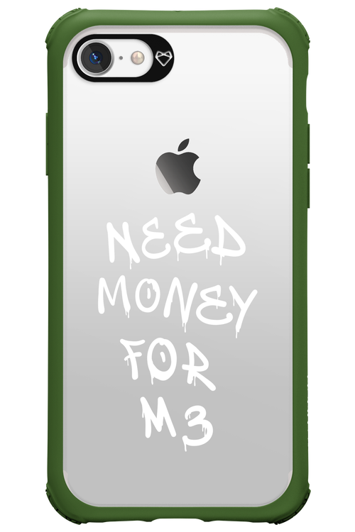 Need M3 Transparent White - Apple iPhone 7