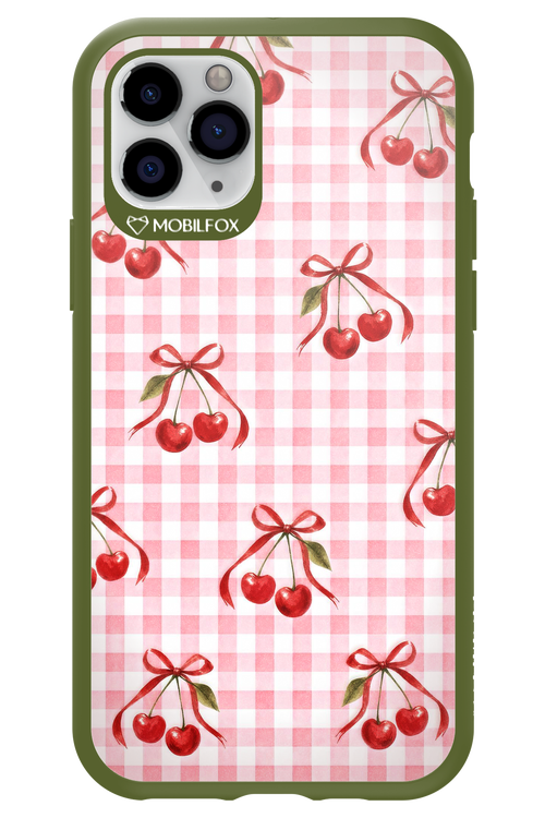 Pink Cherry Checked 2.0 - Apple iPhone 11 Pro