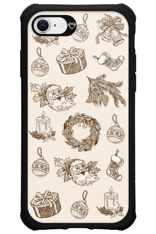 Christmas Paper - Apple iPhone 7