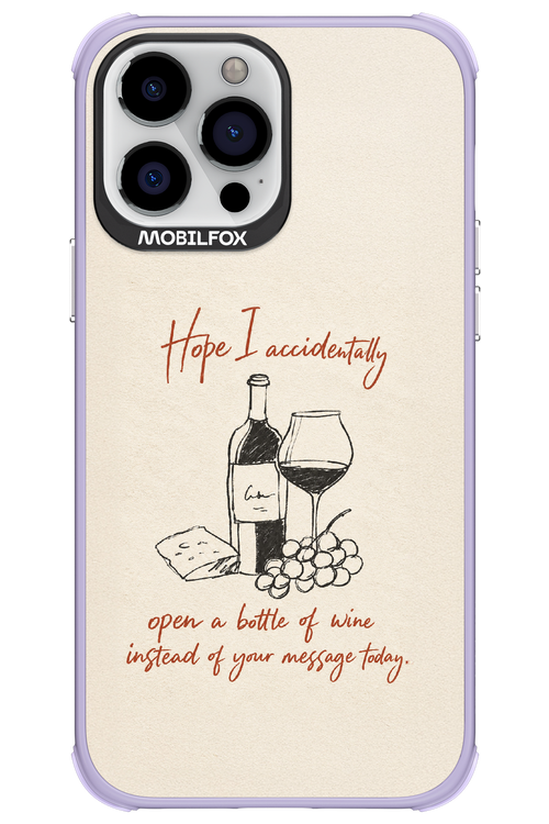 Bottle of wine 2.0 - Apple iPhone 13 Pro Max