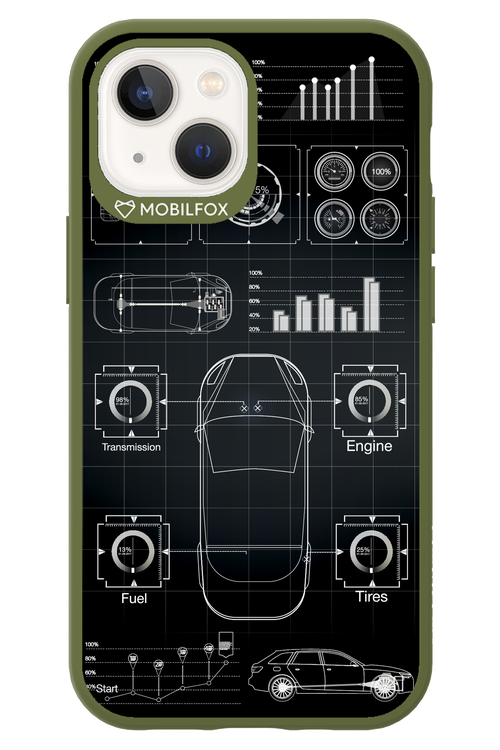 Cyber Grid 2.0 - Apple iPhone 13 Mini