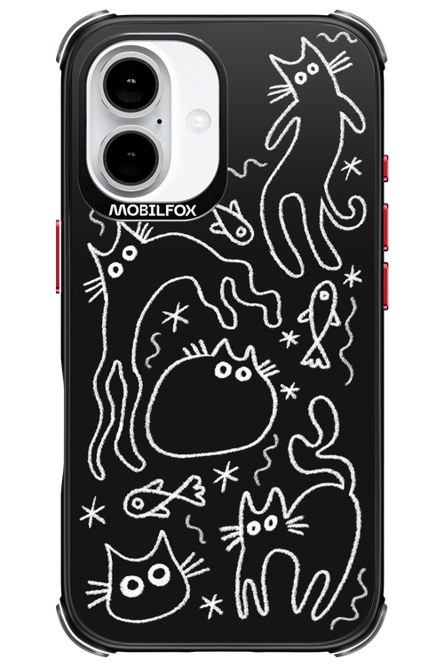 CHALK_CATS 2.0 - Apple iPhone 16