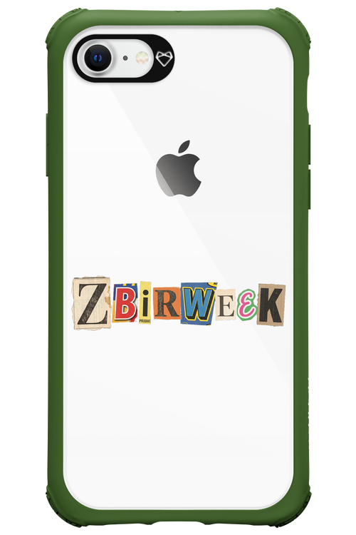 Zbirweek (transparent) 2.0 - Apple iPhone 8