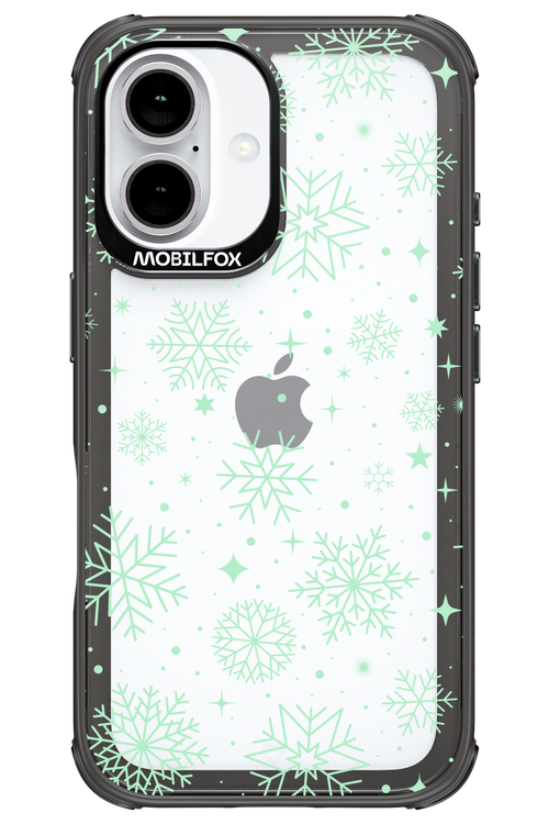 Tiffany's Snowflakes - Apple iPhone 16