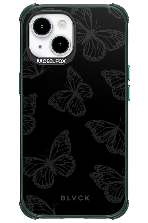 Black Butterflies 2.0 - Apple iPhone 15
